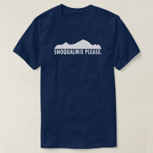 Snoqualmie Washington Bitte T-Shirt
