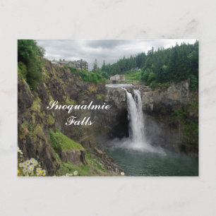 SnoqualmieFalls Postkarte