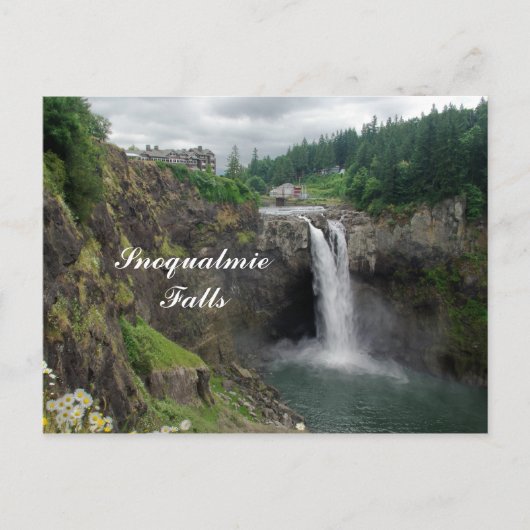 SnoqualmieFalls Postkarte (Vorderseite)