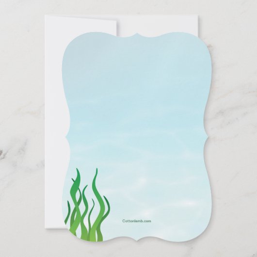 Snorkeler Einladung (Rückseite)