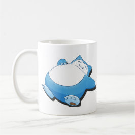 Snorlax being lazy from pokemon kaffeetasse
