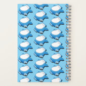 Snorlax being lazy from pokemon notizblock (Rückseite)