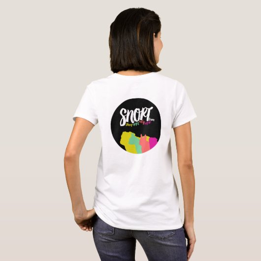 SNORT-Farbzip T-Shirt (Schwarz voll)