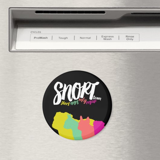 SNORT-Logo-Magnet Magnet (In Situ (Geschirrspüler))