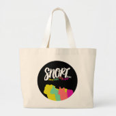 SNORT-Logo-Tasche Jumbo Stoffbeutel (Vorne)