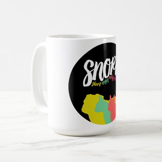 SNORT-Logo-Tasse Tasse (Vorderseite Links)