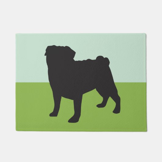 SNORT-Mopsfußmatte Fußmatte (Vorderseite)