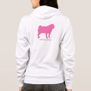 SNORT rosa MopsHoodie Hoodie