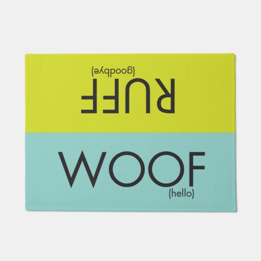 SNORT-Schuss/Kampfläuferfußmatte Fußmatte (Vorderseite)