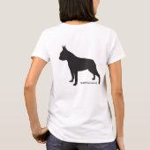 SNORT simple boston zip T-Shirt (Rückseite)
