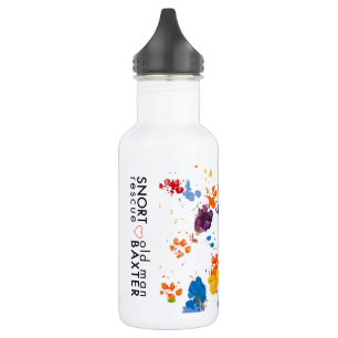 SNORT x alter Mann-Baxter-Flasche Trinkflasche