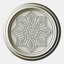 Snostar-Sticker Runder Aufkleber