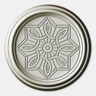 Snostar-Sticker Runder Aufkleber