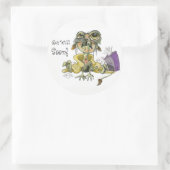 Snot Goblin wird bald gut! Runder Aufkleber (Tasche)