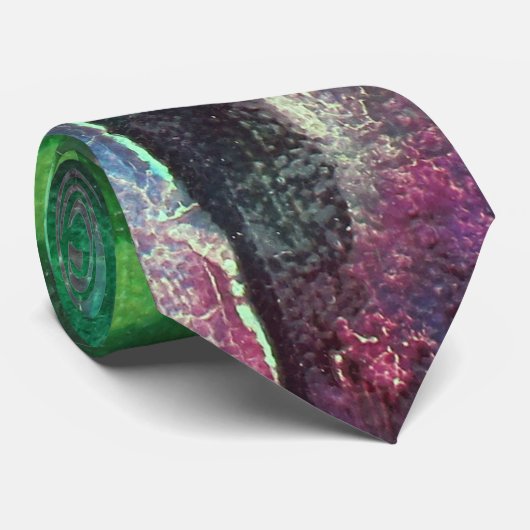 Snot-grüner Schlamm-Grungy Phantom Krawatte (Gerollt)