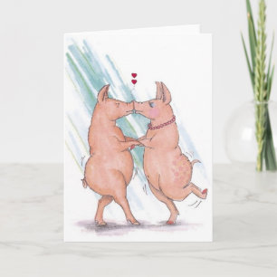 Snout bis Snout Feiertagskarte