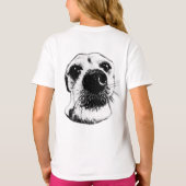  Snout First Terrier T-Shirt (Rückseite)