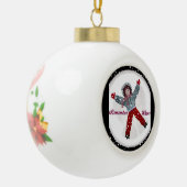 Snow Angel Ball Ornament (Links)
