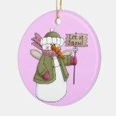 Snow Angel Lass es Schnee Ornament (Links)