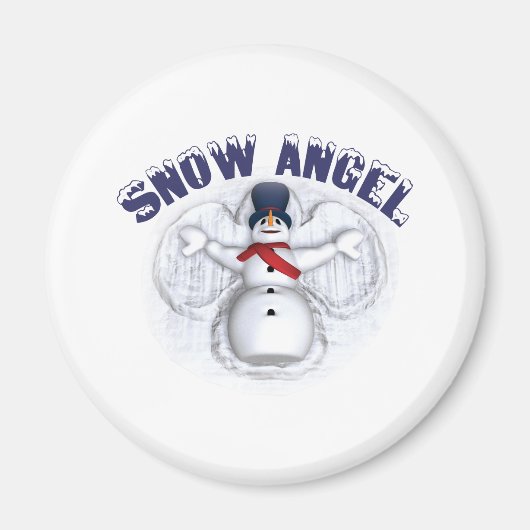 Snow Angel Magnet (Vorne)