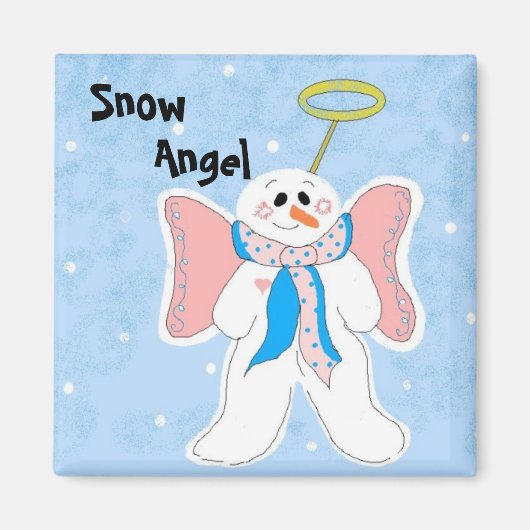 Snow Angel Magnet (Vorne)