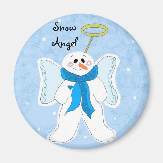 Snow Angel Magnet (Vorne)