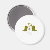 Snow Angel Magnet (Vorderseite/Rückseite)