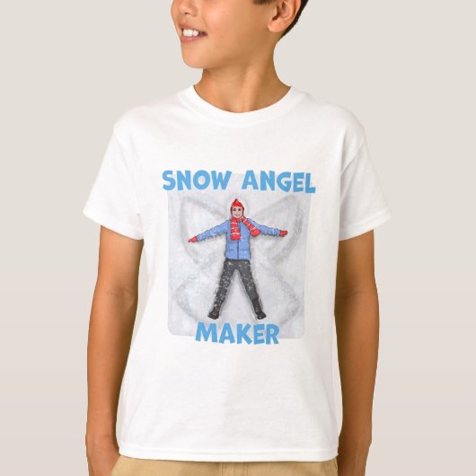 Snow Angel Maker T-Shirt (Vorderseite)