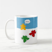 Snow Angel Meeples Tasse (Links)