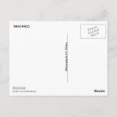 Snow Angel Postkarte (Rückseite)