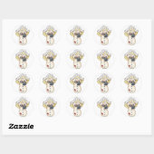 Snow Angel Twinkle Twinkle Little Star Sticker (Blatt)