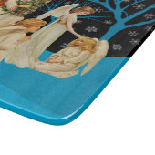Snow Angels Cutting Board Schneidebrett (Ecke)