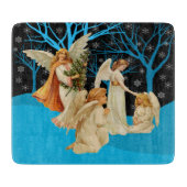 Snow Angels Cutting Board Schneidebrett (Vorderseite)