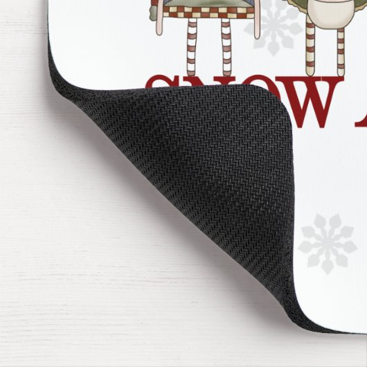 Snow Angels Mousepad (Ecke)