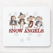 Snow Angels Mousepad (Vorne)