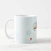 Snow Angels Wintertime Fun Tasse (Links)