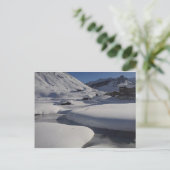SNow auf SNow Postkarte (Stehend Vorderseite)