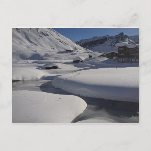 SNow auf SNow Postkarte