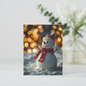 Snow Baby Collection Weihnachtskarten Feiertagskarte (Stehend Vorderseite)