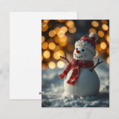 Snow Baby Collection Weihnachtskarten Feiertagskarte (Vorne/Hinten)