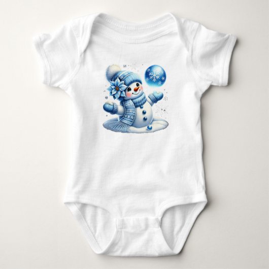 Snow Baby Strampler (Vorderseite)