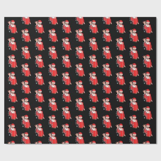 Snow Bae Geschenkpapier (Flach)