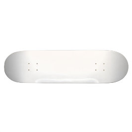 Snow Bird White Metalic Skateboard