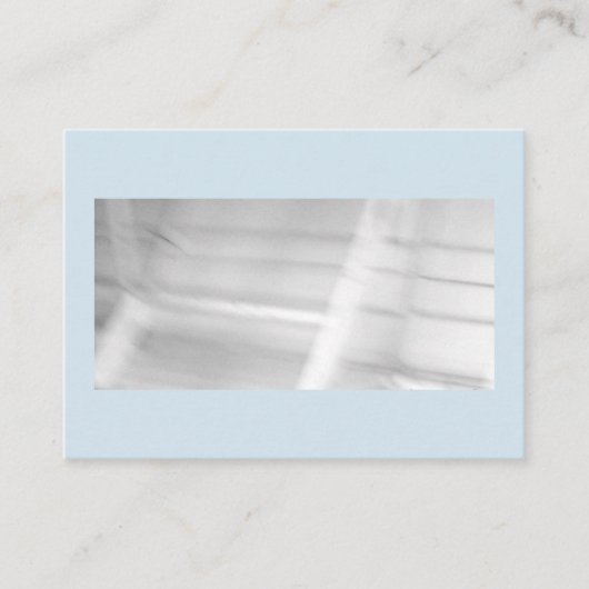 Snow Blanket Visitenkarte (Vorderseite)