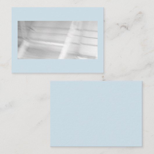 Snow Blanket Visitenkarte (Vorne/Hinten)