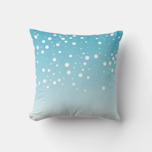 Snow Blue Pillow Kissen