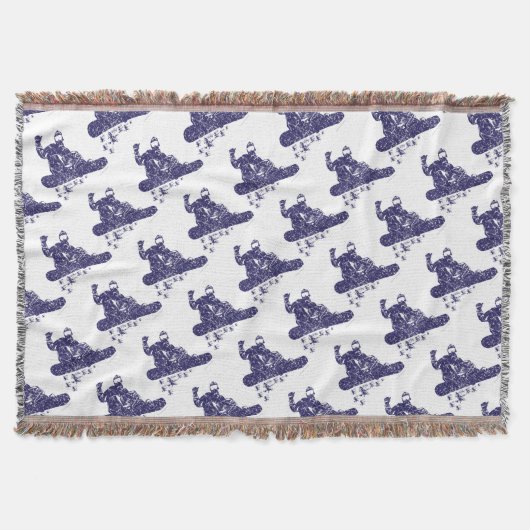 Snow-Boarder Decke (Vorderseite)