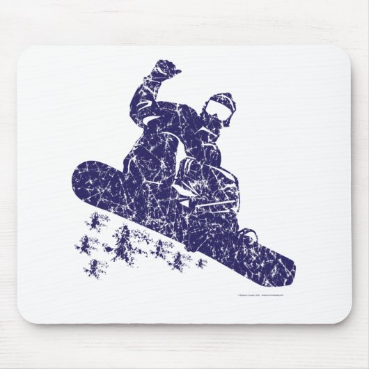 Snow-Boarder Mousepad (Vorne)