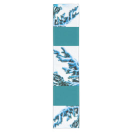 Snow Bough Table Runner Kurzer Tischläufer