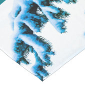 Snow Bough Table Runner Kurzer Tischläufer (Ecke)